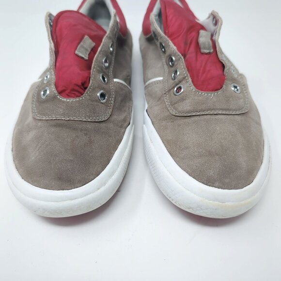 Vintage Y2K Prada Mens Sneakers 8.5 Gray Suede Low Top main image 6